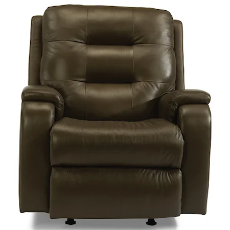 Contemporary Power Rocking Recliner